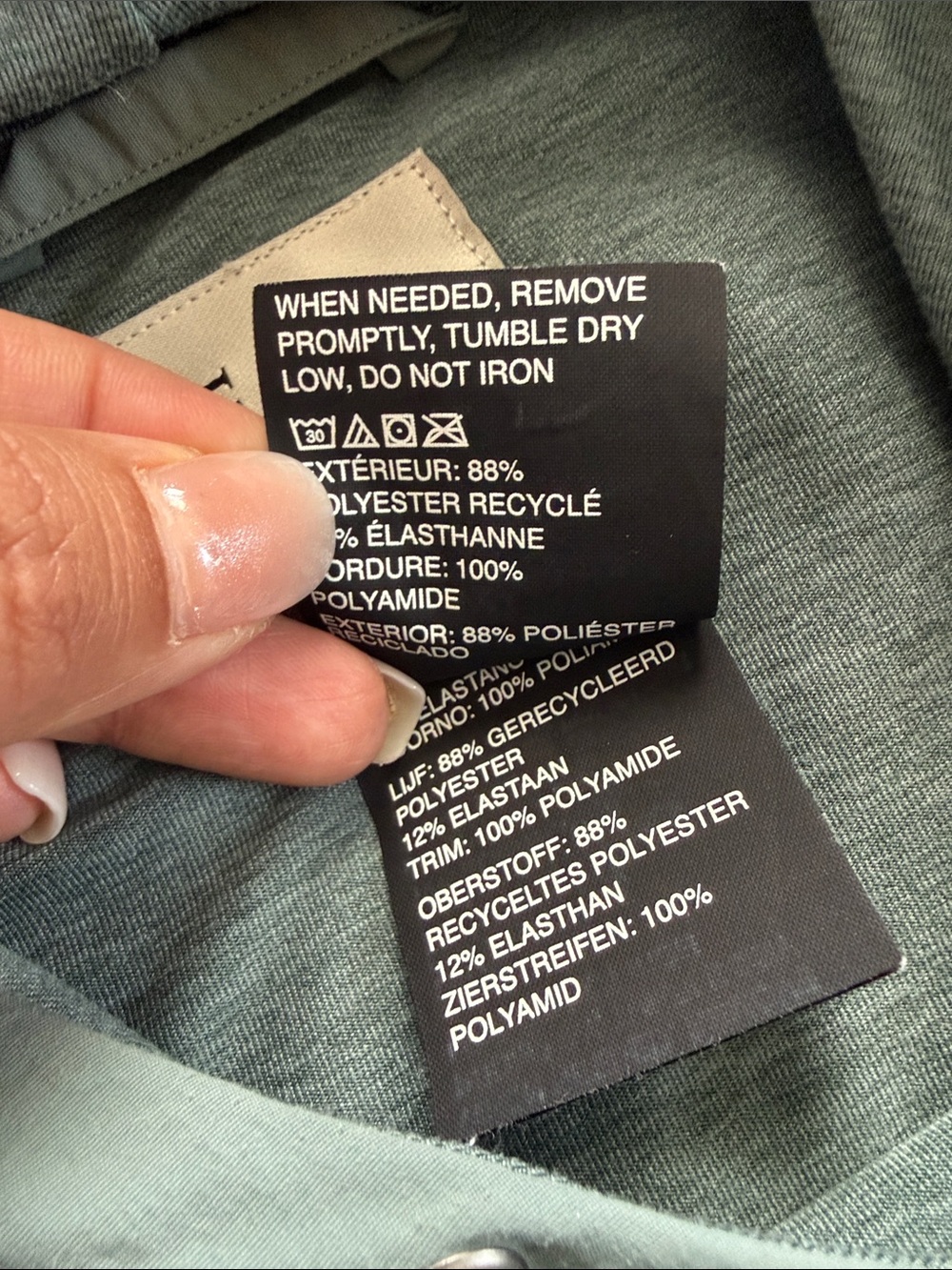 Vuori Sunday Element Hoodie Green Size XL - Picture 10 of 13